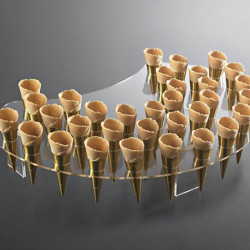 SOPORTE PALETA PLÁSTIC0 33 MINI CONOS (HA102) 1/10un 2d